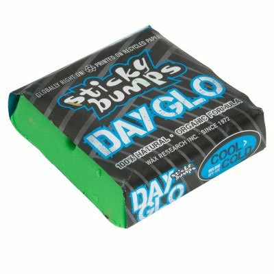 Wax Sticky Bumps Surf Day Glo - Cool / Cold - Green 3 Wax Sticky Bumps Surf Day Glo - Cool / Cold - Green