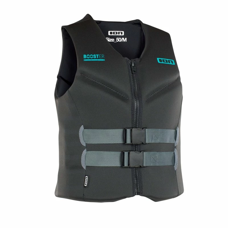Gilet De Flottaison Ion Booster Vest 50N FZ 2021 - Black 3 Gilet De Flottaison Ion Booster Vest 50N FZ 2021 - Black