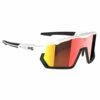 Lunettes De Soleil AZR Pro Race Rx Vernie Blanc Noir Irisé Rouge Photochromic