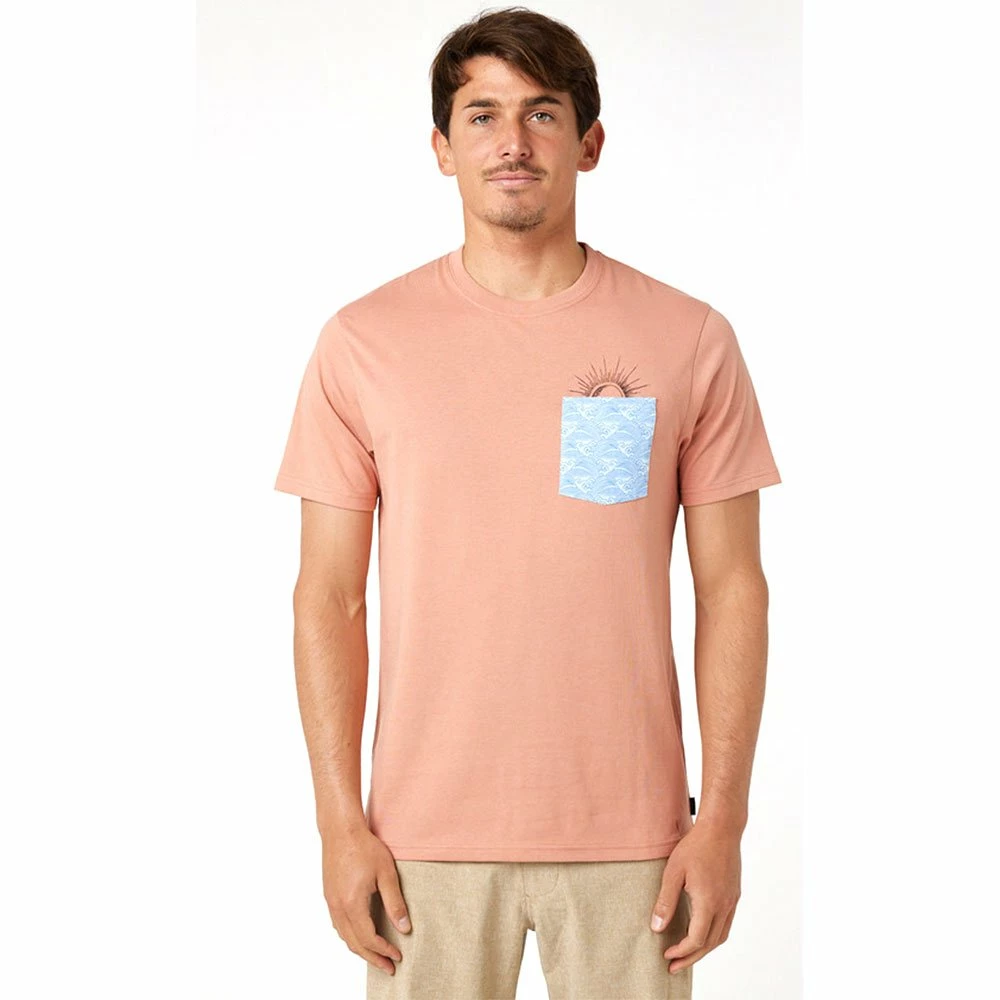Tee-shirt Rip Curl Inda Pocket Dusty Rose 3 Tee-shirt Rip Curl Inda Pocket Dusty Rose