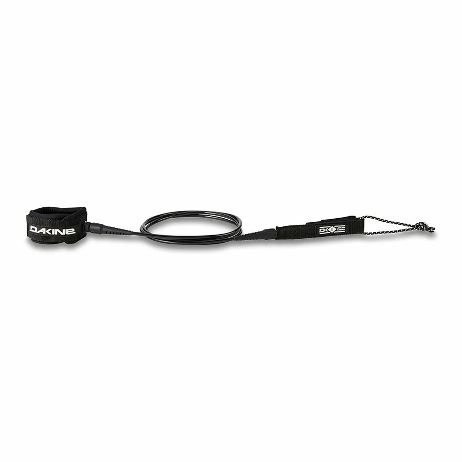 Leash Surf Dakine John John Florence Comp 3/16" - Black 3 Leash Surf Dakine John John Florence Comp 3/16" - Black