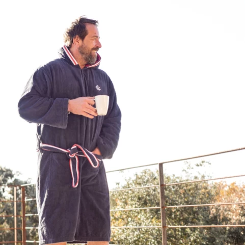 Poncho Surf Saint-Jacques Peignoir De Bain à Capuche 4 Poncho Surf Saint-Jacques Peignoir De Bain à Capuche – Image 2