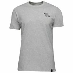 Tee-shirt Black Diamond Ice Climber Tee Nickel Heather