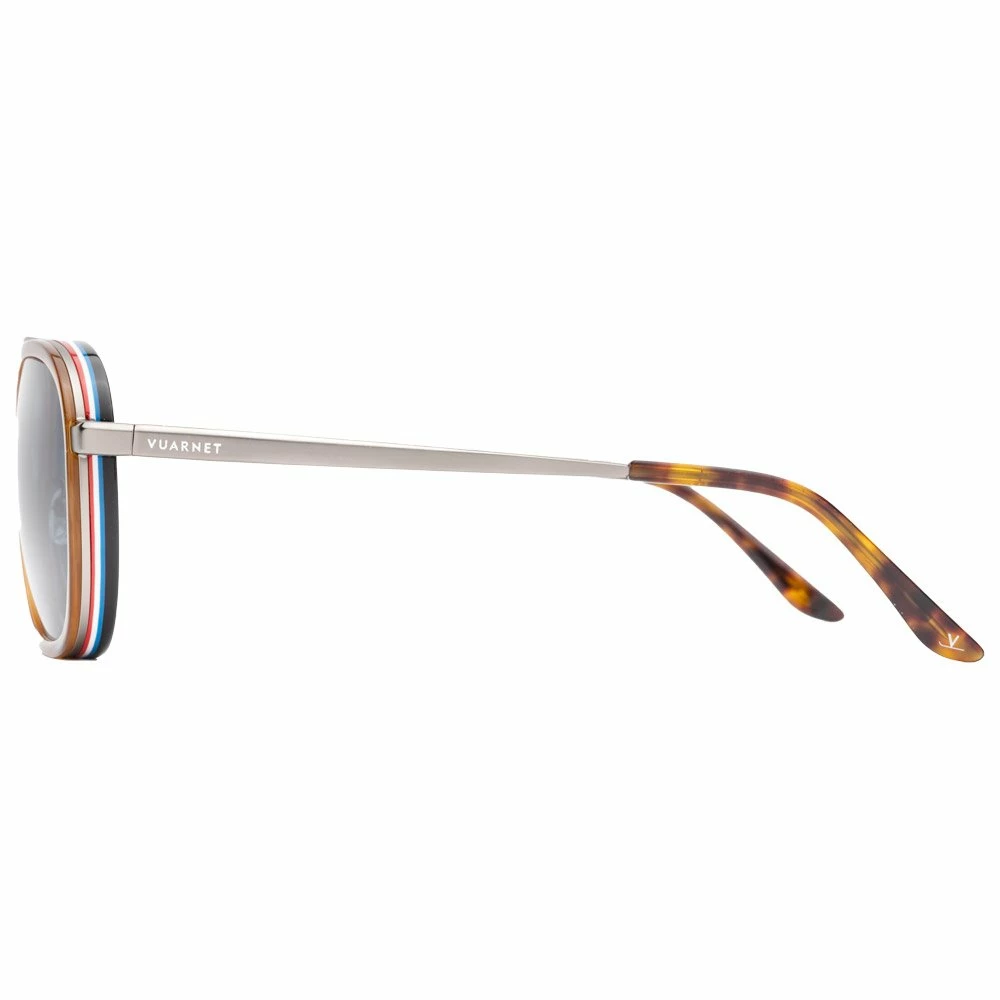 Lunettes De Soleil Vuarnet Edge Large Tortoise Flag Blue Polar 5 Lunettes De Soleil Vuarnet Edge Large Tortoise Flag Blue Polar – Image 3