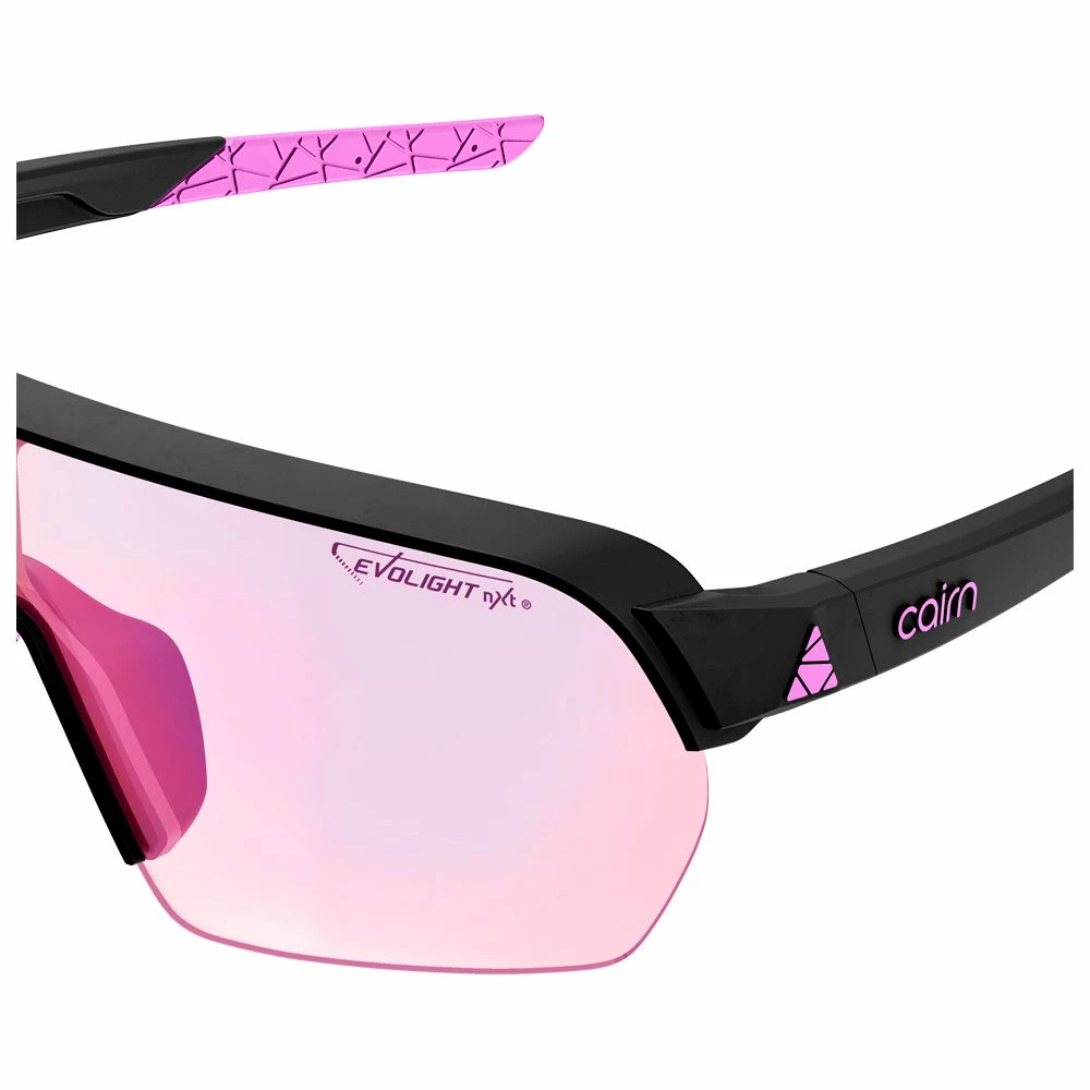 Lunettes De Soleil Cairn Roc Light Mat Black Neon Pink Evolight Nxt 4 Lunettes De Soleil Cairn Roc Light Mat Black Neon Pink Evolight Nxt – Image 2