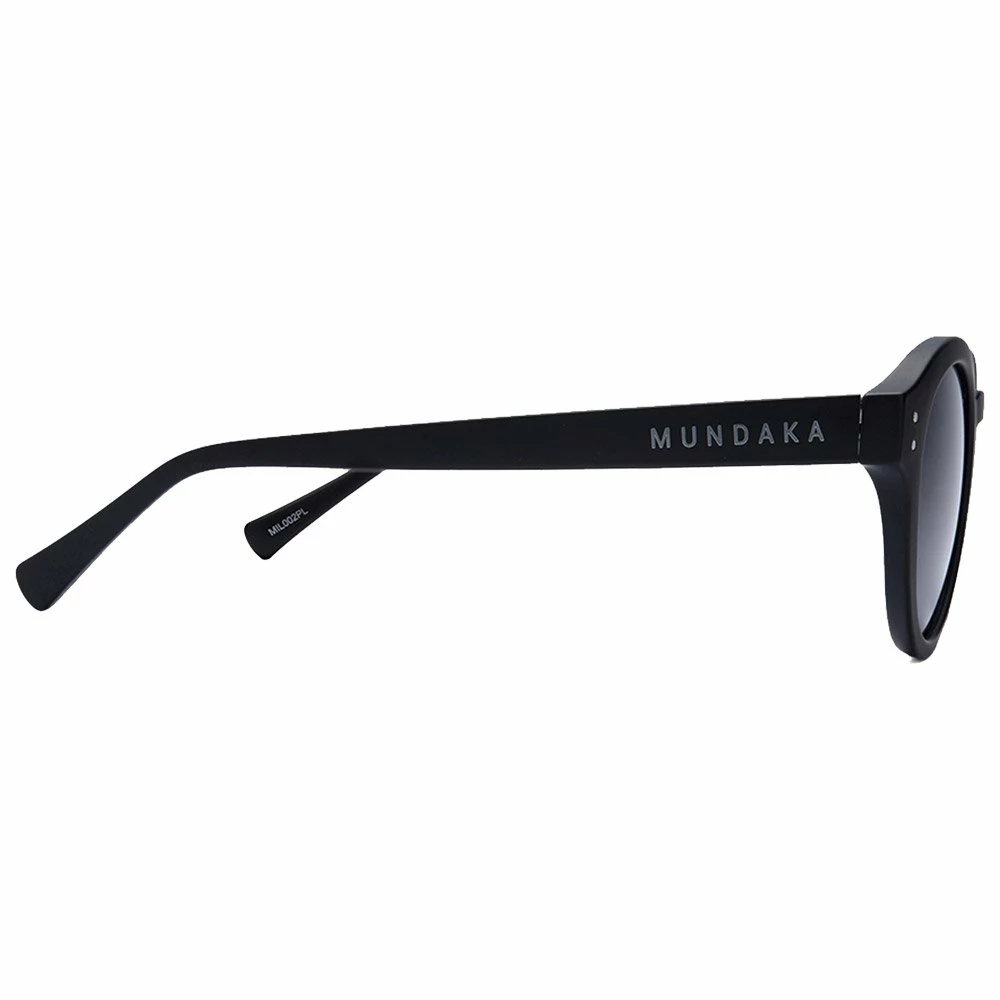 Lunettes De Soleil Mundaka Optic Miller Matte Black Smoke Polarized 4 Lunettes De Soleil Mundaka Optic Miller Matte Black Smoke Polarized – Image 2