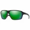 Lunettes De Soleil Smith Pathway Matte Black Green Mirror Multilayer