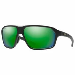 Lunettes De Soleil Smith Pathway Matte Black Green Mirror Multilayer