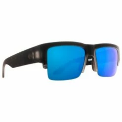 Lunettes De Soleil Spy Cyrus 50/50 Matte Black Ice Happy Gray Gree Dark Blue Spectra Mirror