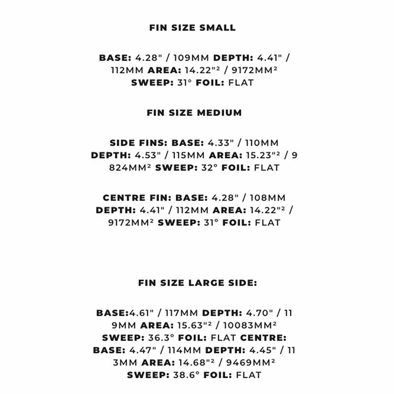 Ailerons Surf Feather Fins Superlight Hexacore 4 Ailerons Surf Feather Fins Superlight Hexacore – Image 2