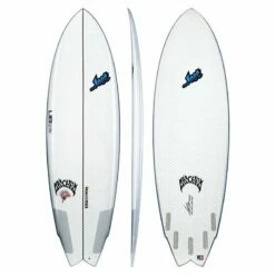 Board De Surf Lib Tech Planche De Surf - Lost Round Nose Fish Redux White - FCSII