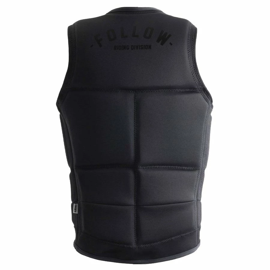 Impact Vest Follow Division Mens Jacket Stone/Charcoal 4 Impact Vest Follow Division Mens Jacket Stone/Charcoal – Image 2