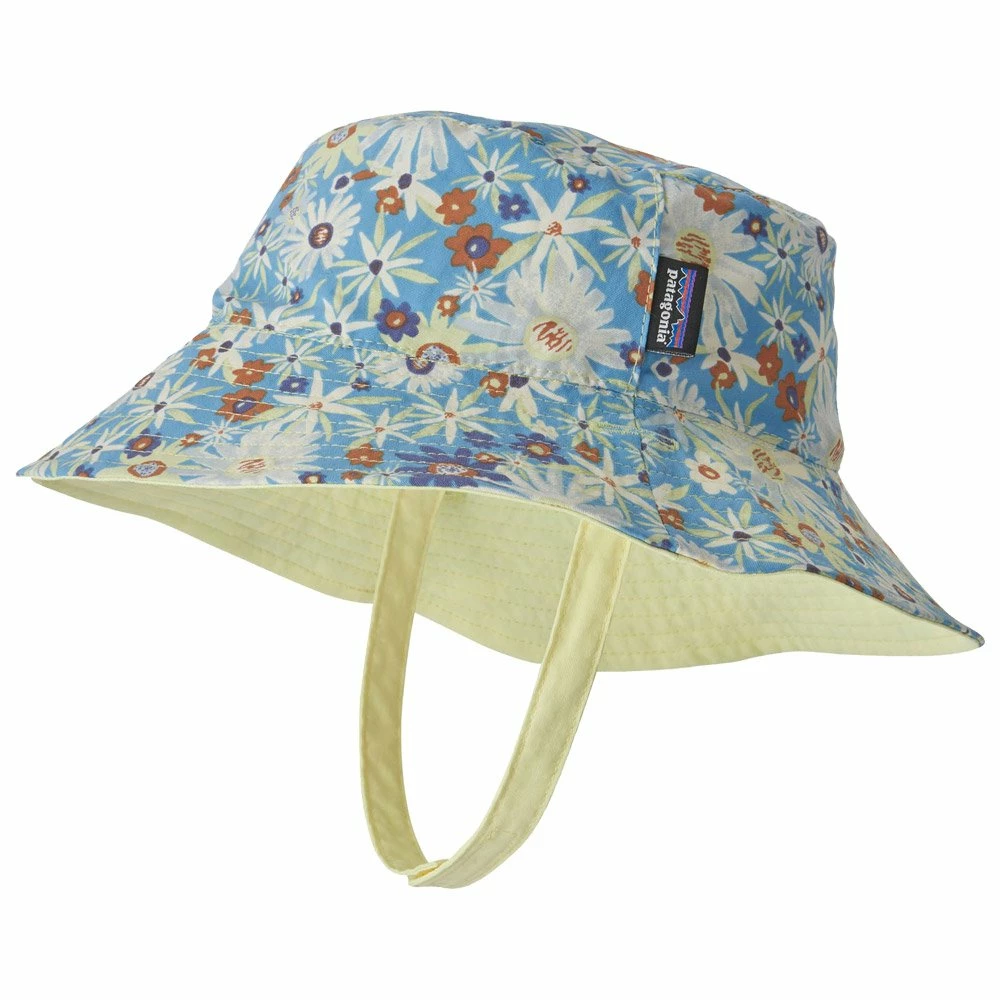 Bob Patagonia Baby Sun Bucket Hat Primavera Lago Blue 4 Bob Patagonia Baby Sun Bucket Hat Primavera Lago Blue – Image 2
