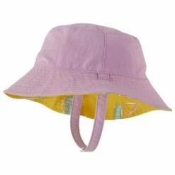 Bob Patagonia Baby Sun Bucket Hat Summer Plant Shine Yellow