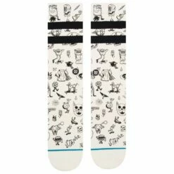 Chaussettes Stance Crew Sock Tagged Offwhite -Surfen Geschäft f0c5a4941297c856381350afa8f387233599b8d7 E23STANACC3358253 4
