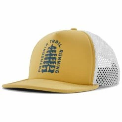 Casquette Patagonia Duckbill Trucker Hat Trotter Surfboard Yellow