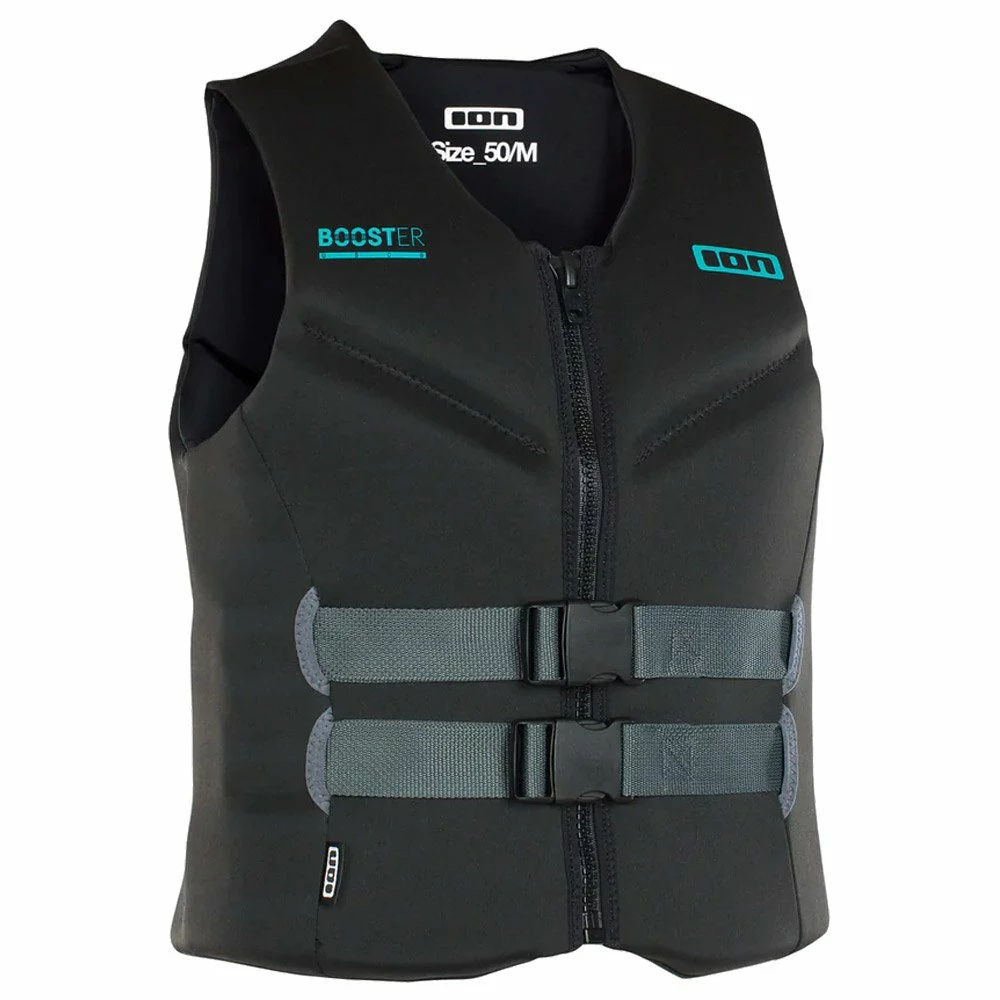 Impact Vest Ion Junior Booster USCG Front Zip 2023 Black 3 Impact Vest Ion Junior Booster USCG Front Zip 2023 Black
