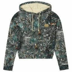 Sweat Picture Neris Crop Hoodie Bengal