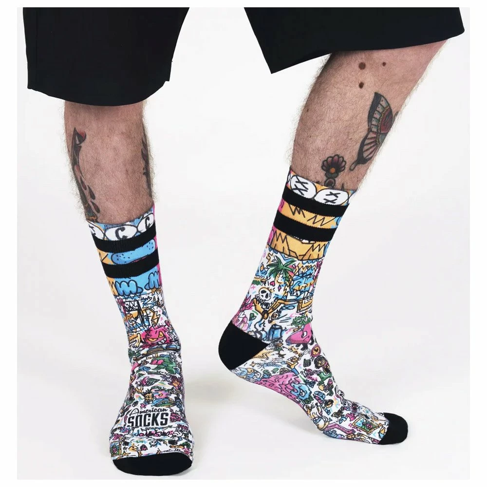 Chaussettes American Socks The Original Signature Doodle 7 Chaussettes American Socks The Original Signature Doodle – Image 5