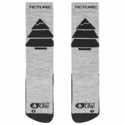 Chaussettes Picture Wooling Ski Socks Grey Melange -Surfen Geschäft f5b8a5bb6e56664407b4e35af19ca26483756889 H23PICTACC3335931 901