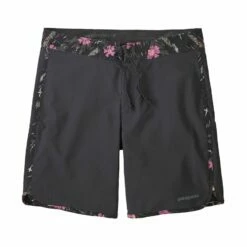 Boardshort Patagonia Hydropeak Scallop Ink Black Faria Multi HZ