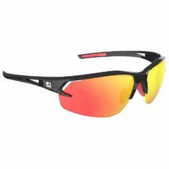 Lunettes De Soleil AZR Fast Noire Vernie Multicouche Rouge