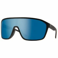 Lunettes De Soleil Smith Boomtown Matte Black Chromapop Polarized Blue Mirror