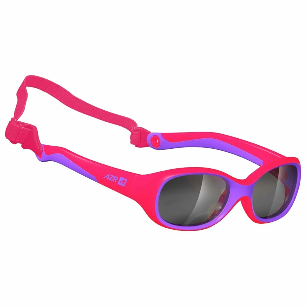 Lunettes De Soleil AZR Teddy + Mat Rose Violet Gris Silver 3 Lunettes De Soleil AZR Teddy + Mat Rose Violet Gris Silver
