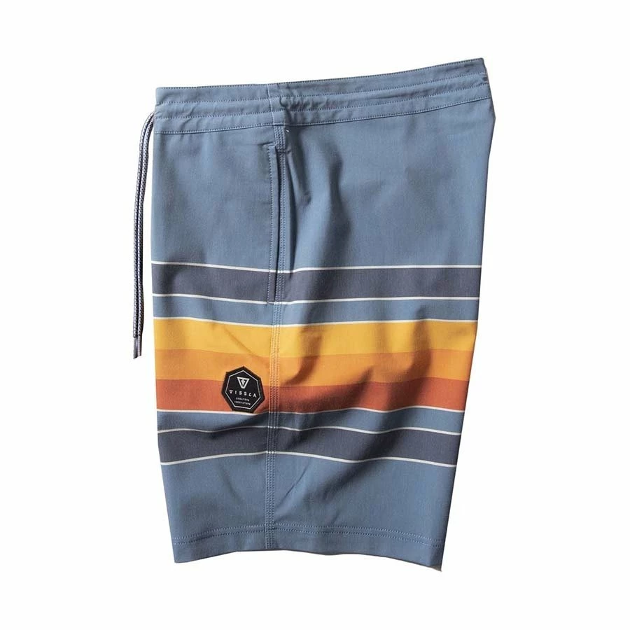 Boardshort Vissla Fist Bump Ecolastic 18.5"- Harbor Blue 5 Boardshort Vissla Fist Bump Ecolastic 18.5"- Harbor Blue – Image 3
