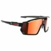 Lunettes De Soleil AZR Pro Race Rx Noire Vernie Rouge Multicouche