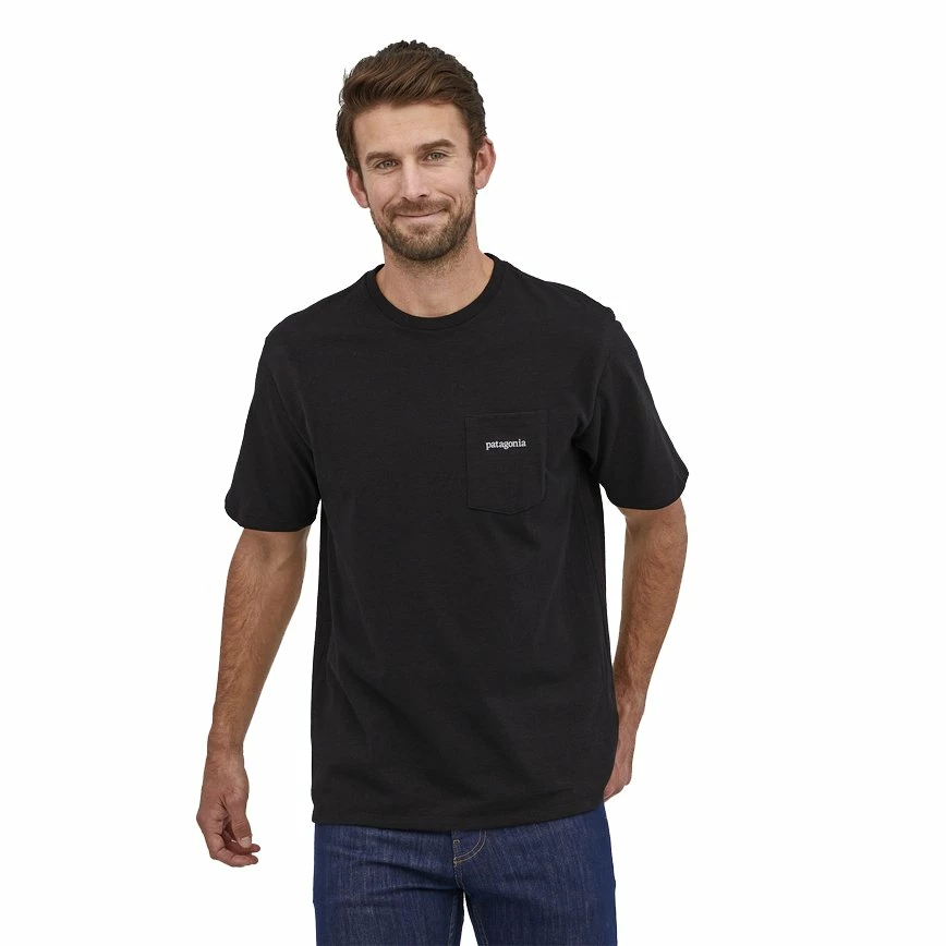 Tee-shirt Patagonia Line Logo Ridge Pocket Responsibili-Tee® 2021 3 Tee-shirt Patagonia Line Logo Ridge Pocket Responsibili-Tee® 2021