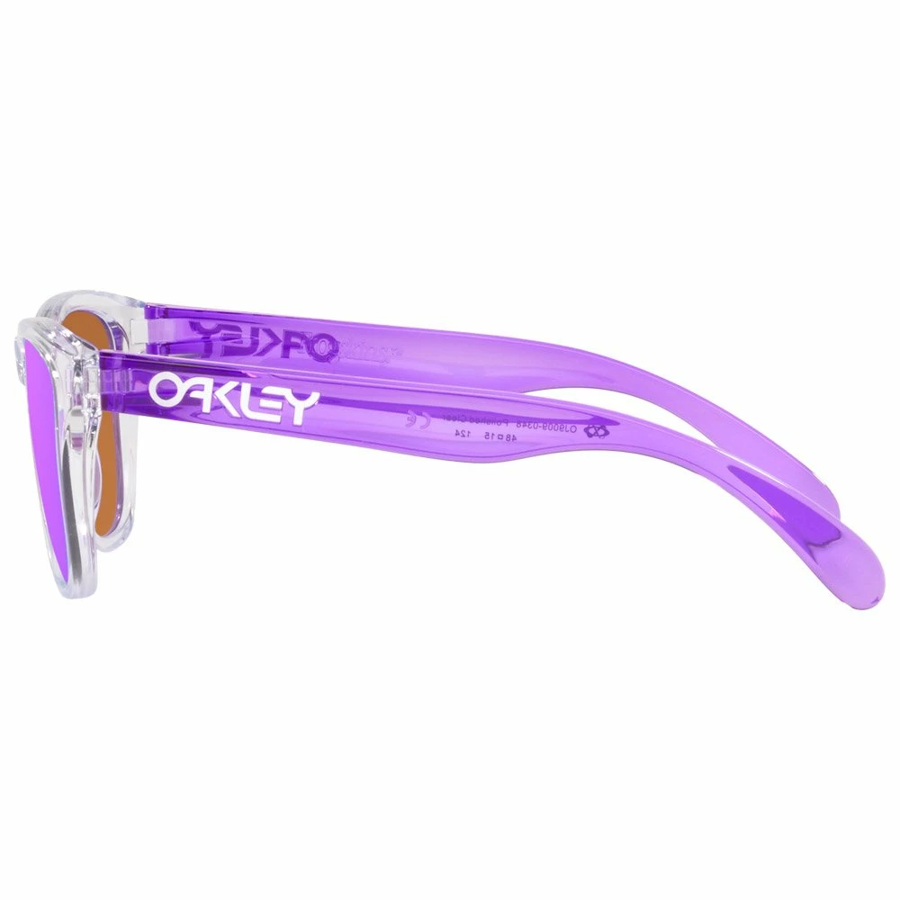 Lunettes De Soleil Oakley Frogskins Xxs Clear Prizm Violet 5 Lunettes De Soleil Oakley Frogskins Xxs Clear Prizm Violet – Image 3