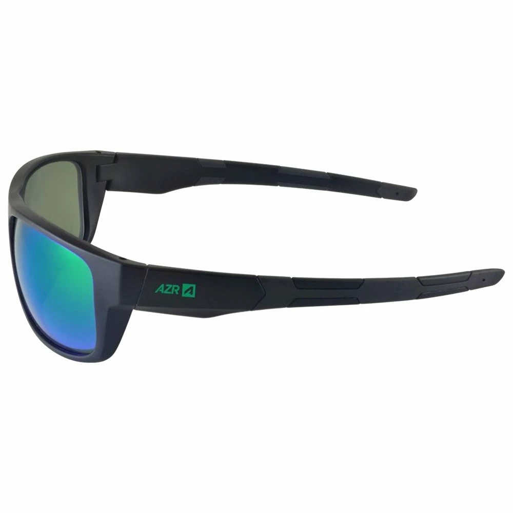 Lunettes De Soleil AZR River Mat Noir Multicouche Vert 4 Lunettes De Soleil AZR River Mat Noir Multicouche Vert – Image 2