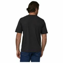 Tee-shirt Patagonia M's Forge Mark Crest Pocket Responsibili-Tee Black -Surfen Geschäft fe3dfc0eb60102b08389bb93815cfd9c68f96680 E22PATATEH2357192 2